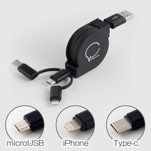 3R-NCR01（microUSB/iPhone/Type-c）接口